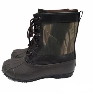LaCrosse Men Thermolite Winter Camo Hunting Boots Size 6